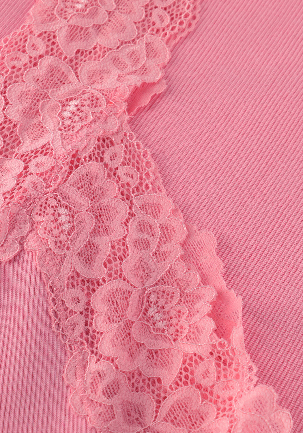 ROSEMUNDE Haut BERNADINE SL REGULAR V-NECK TOP en rose - large