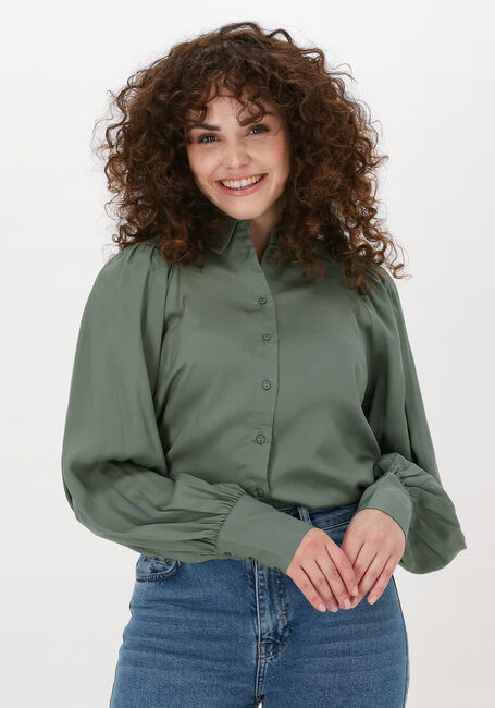 Groene MSCH COPENHAGEN  ALIVIA STEPHIE LS SHIRT - large