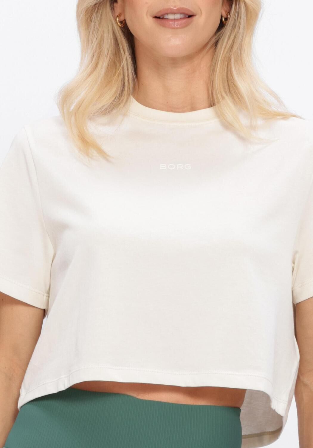 Groene BJORN BORG Tops & T-shirts STUDIO RIBBED CROPPED TANK TOP - large