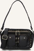 Zwarte NÚNOO Schoudertas ELLIE PURE DISCO - medium