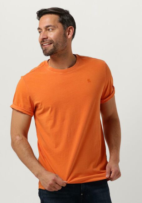 Oranje G-STAR RAW T-shirt LASH R T S/S - large