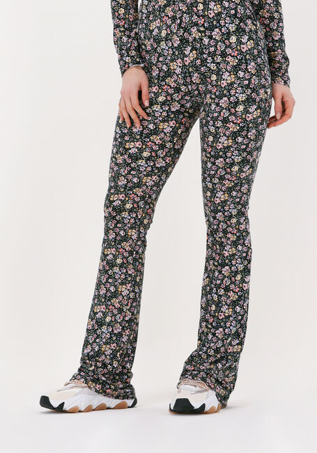 COLOURFUL REBEL Pantalon évasé VINTAGE FLORAL PEACHED FLARE PANTS en multicolore - large