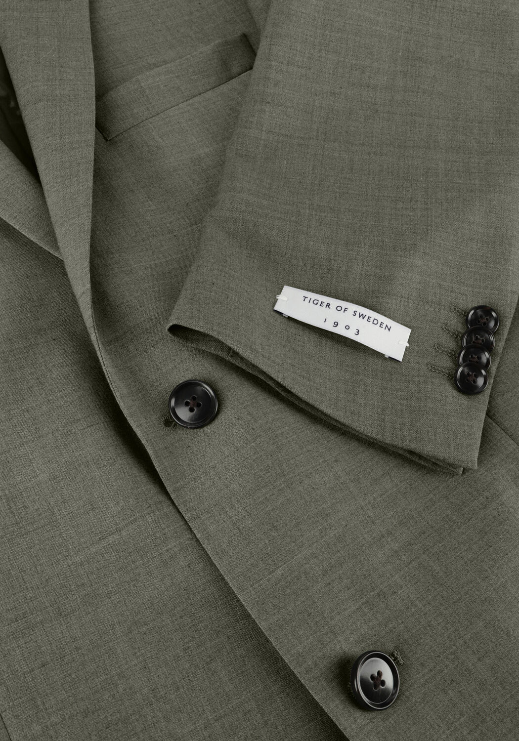 TIGER OF SWEDEN JERRETTS Vestons en vert - large