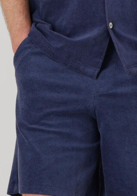 Donkerblauwe SELECTED HOMME Korte broek SLHLOOSE-TALON TOWEL JERSEY SHORTS - large