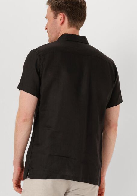 Zwarte SCOTCH & SODA Casual overhemd LINEN SHIRT - large