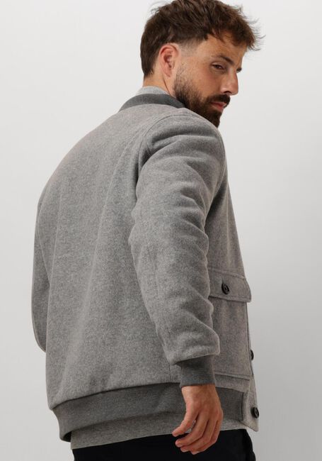 PROFUOMO Jack OUTERW BMBR KNIT JACK en gris - large
