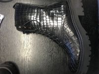 NOTRE-V Bottines &agrave; lacets A48205 SAMPLE en noir - medium