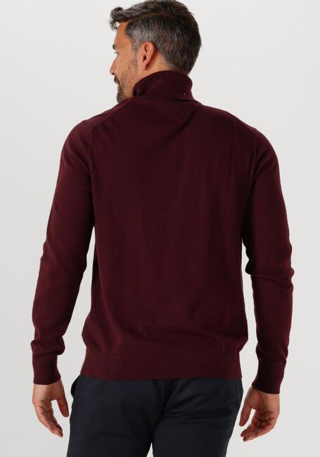 Bordeaux TOMMY HILFIGER Coltrui PIMA ORG CTN CASHMERE ROLL NECK - large