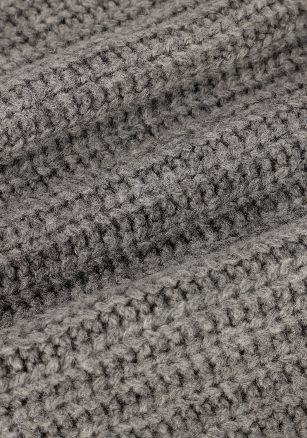 Grijze ESM&Eacute; STUDIOS Coltrui HOPE ROLL NECK LOOSE KNIT - large