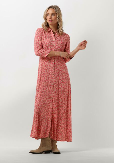 Zand Y.A.S. Maxi jurk YASSAVANNA LONG SHIRT DRESS S. - large