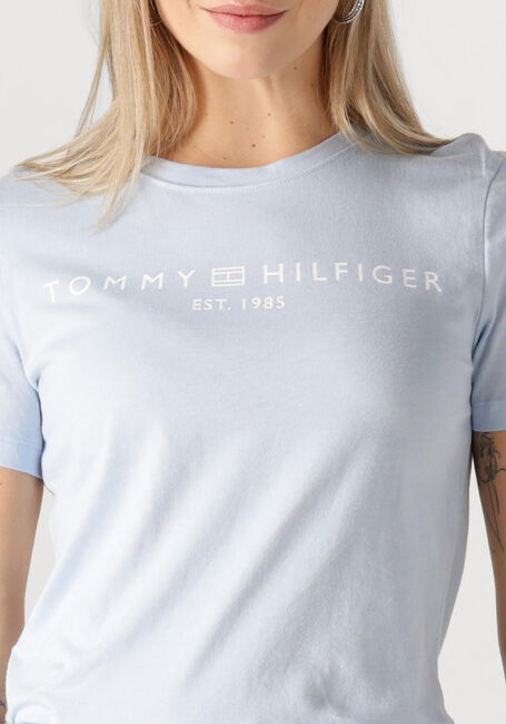 TOMMY HILFIGER T-shirt REG CORP LOGO Bleu clair - large