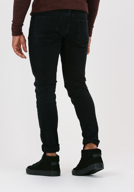 Zwarte CAST IRON Slim fit jeans RISER SLIM COMFORT BLACK DENIM - large