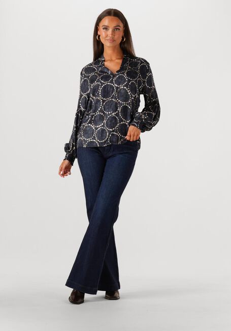 Zwarte SUMMUM  TOP ALL OVER PRINT - large