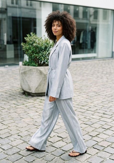 ELEH Blazer SS260402 en argent - large
