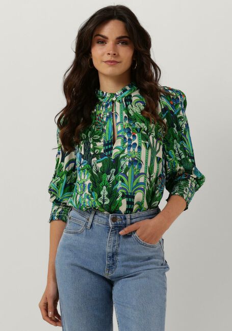 Groene EST'SEVEN  EST'ELISE BLOUSE - large