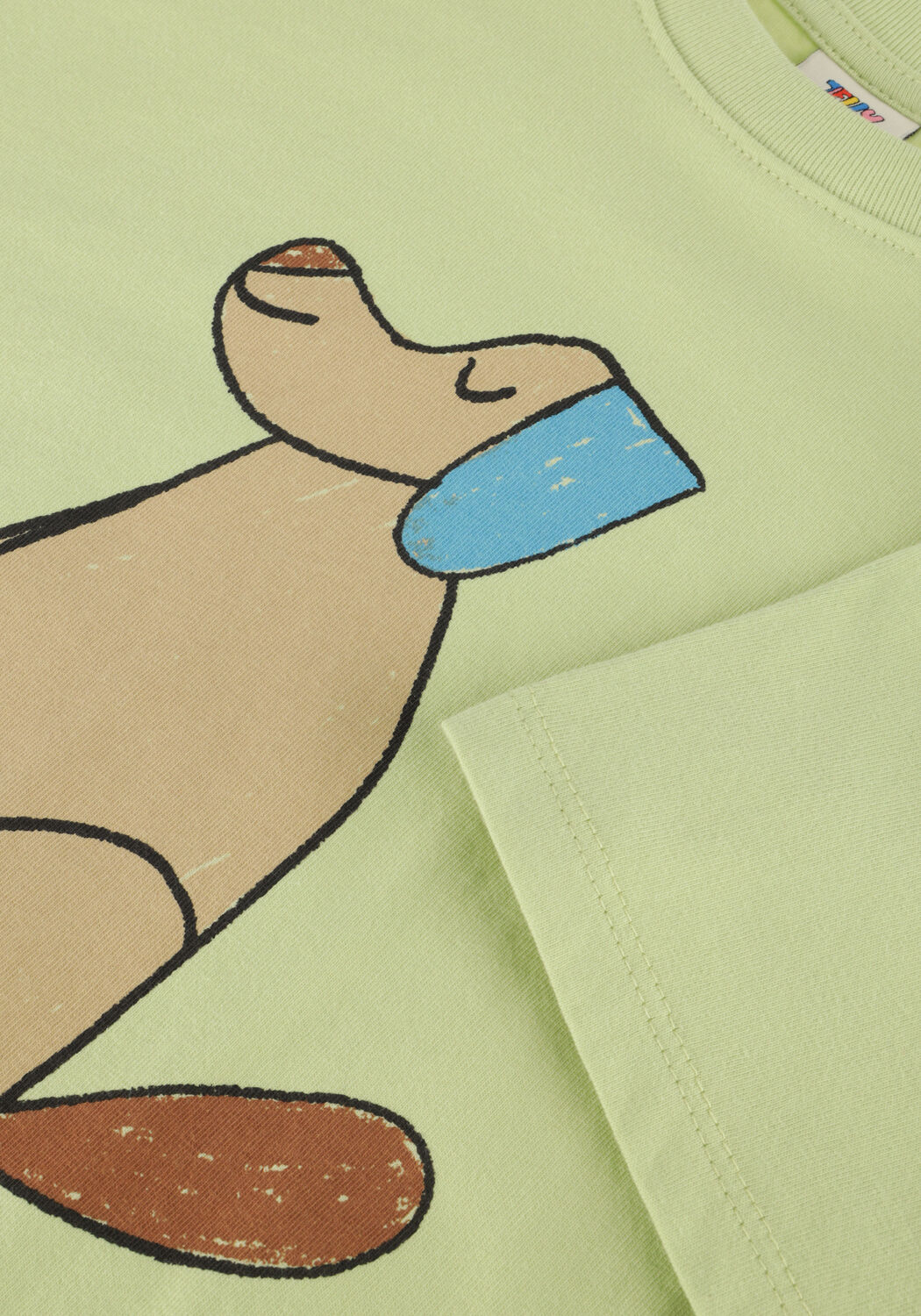 Groene Jelly Mallow T-shirt MR DOG T-SHIRT - large