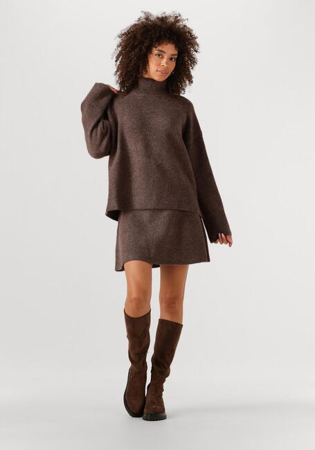 NOTRE-V Mini-jupe NV-GLADYS en marron - large