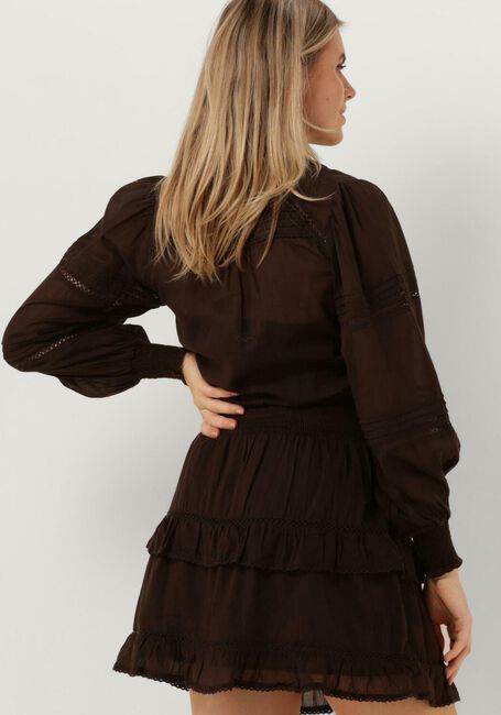 NEO NOIR Mini robe MILAN S VOILE DRESS en marron - large