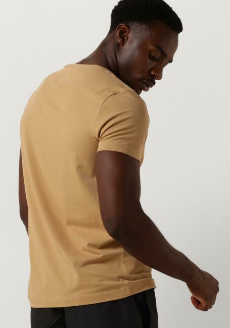 TOMMY HILFIGER T-shirt STRETCH SLIM FIT TEE Kaki - large