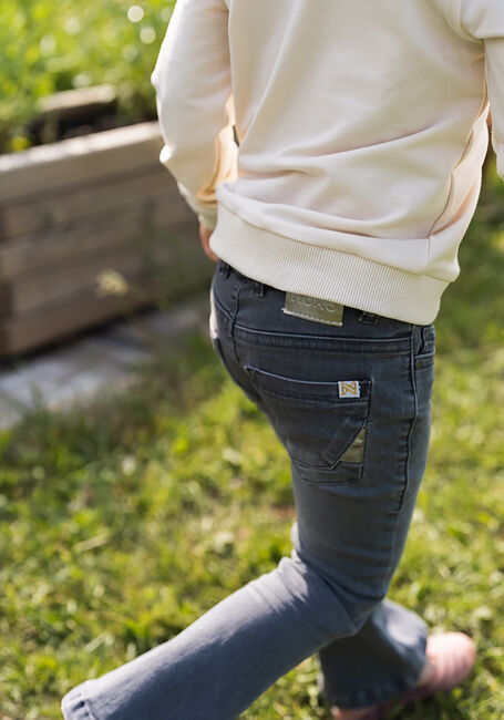 KOKO NOKO Straight leg jeans T46944 en gris - large