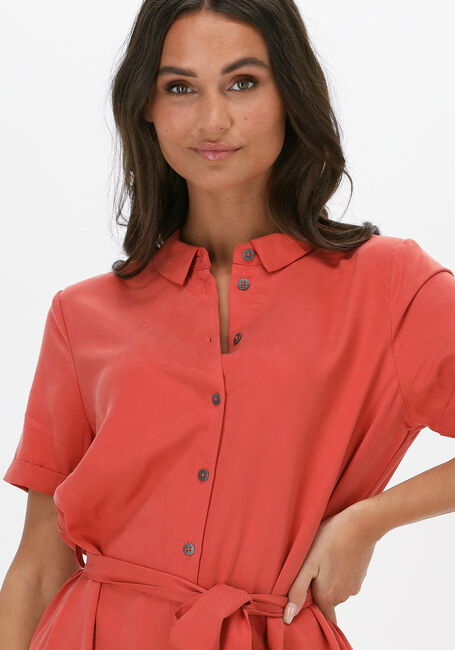 OBJECT Robe midi TILDA ISABELLA S/S DRESS Corail - large