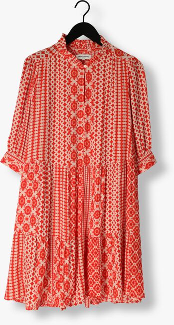 LOLLYS LAUNDRY Mini robe SABINELL SHORT DRESS en rouge - large