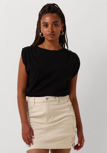 CATWALK JUNKIE Haut PLEATED SHOULDER TOP en noir - large