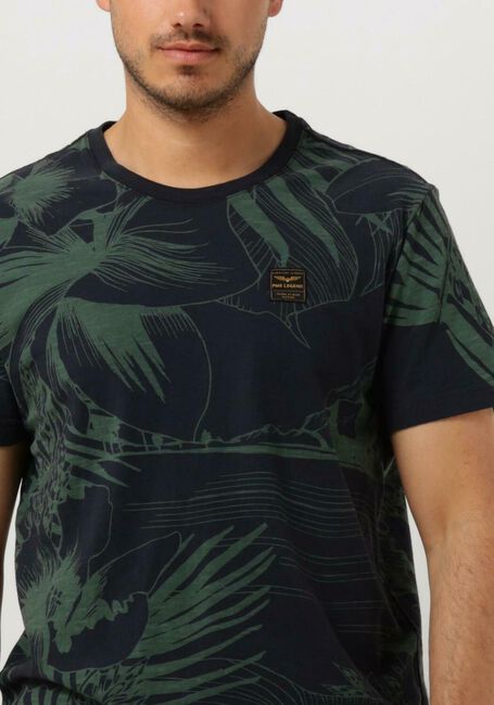 PME LEGEND T-shirt SHORT SLEEVE R-NECK SLUB JERSEY Bleu foncé - large