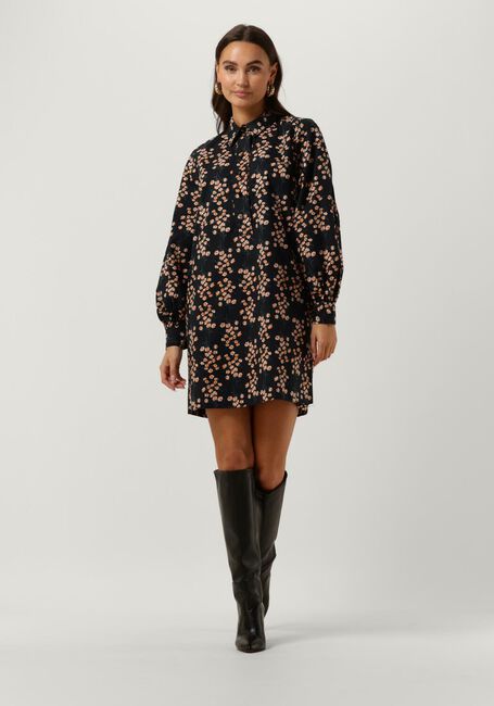 SECOND FEMALE Mini robe CLAUDE TUNIC DRESS en noir - large