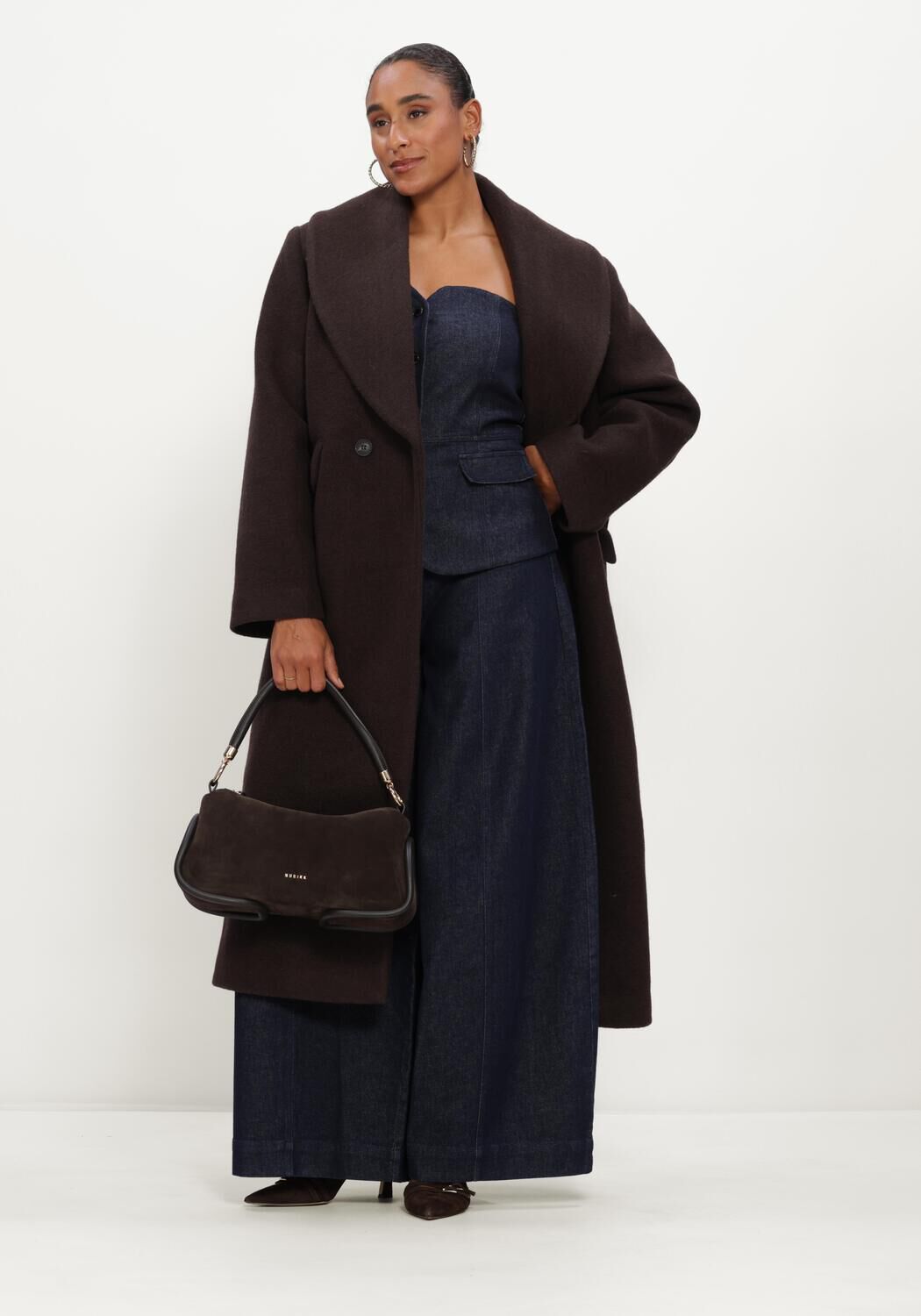 COPENHAGEN MUSE CMFOUZ-COAT Vestes en marron - large