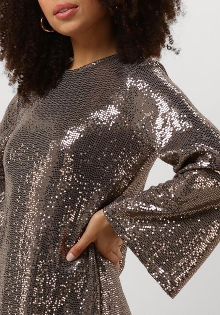 ANA ALCAZAR Mini robe DRESS WIDE SLEEVES en argent - large
