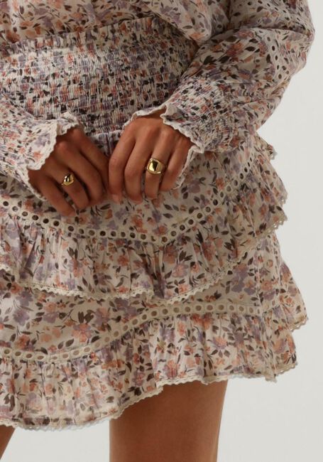 Lichtroze NEO NOIR Minirok RICKI SOFT FLOWER SKIRT - large