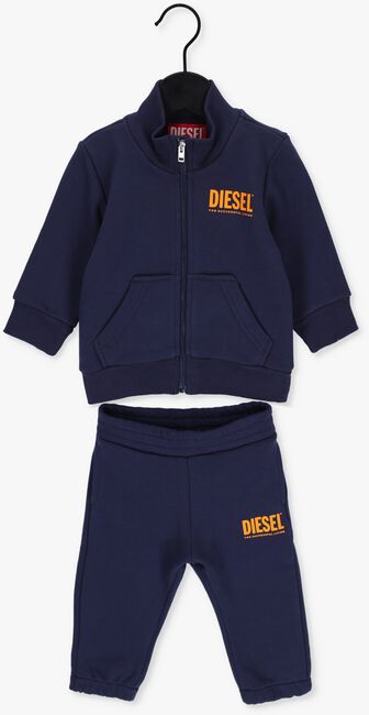 Blauwe DIESEL Vest SUITYLOGOLONGXB-SET - large