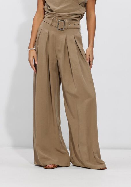 ELEH SS260099 Pantalons en taupe - large