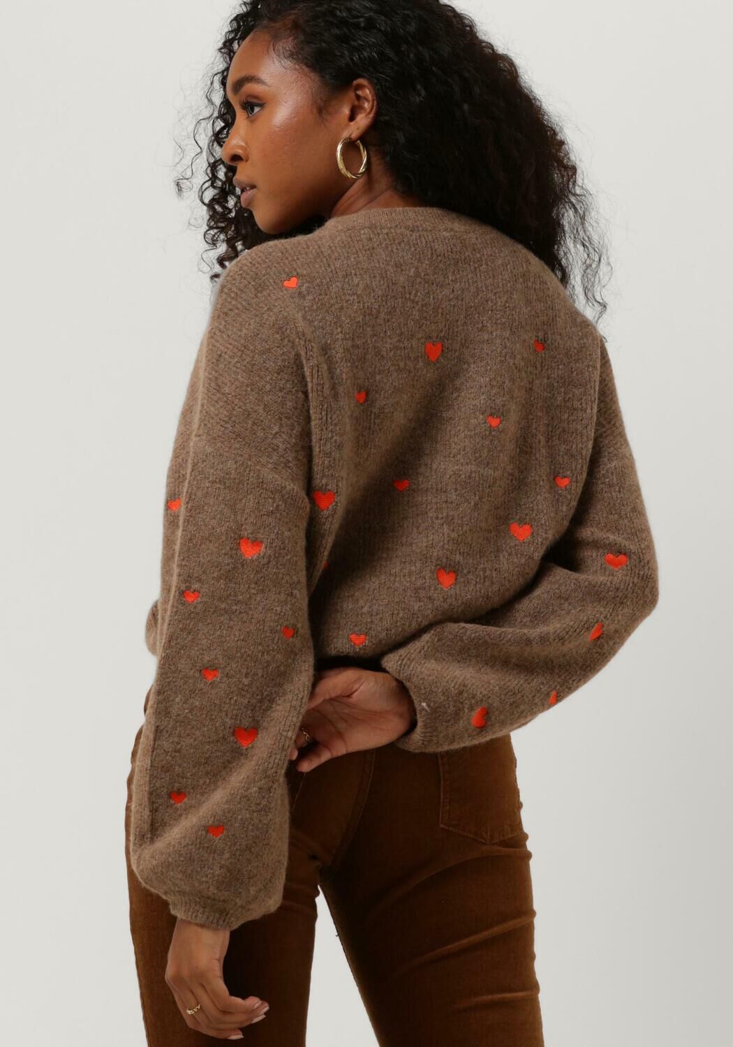 Bruine FABIENNE CHAPOT Trui LIDIA PULLOVER Omoda