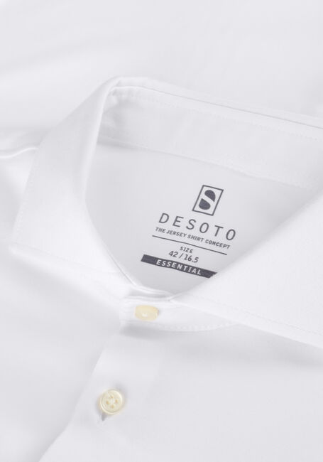 Witte DESOTO Klassiek overhemd ESSENTIAL HAI 1/1 Witte DESOTO Klassiek overhemd ESSENTIAL HAI 1/1 - large