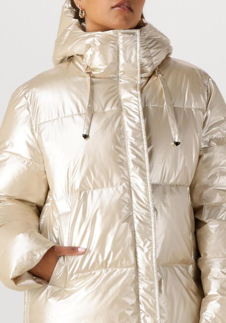 NUKUS Veste matelassé TESSIE COAT METALLIC en or - large
