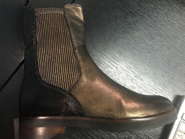 Bronzen MARIPE Enkellaarsjes SAMPLE 31177 - large