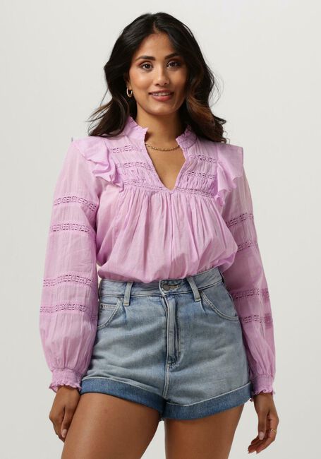 NEO NOIR AROMA S VOILE BLOUSE Blouses en rose - large