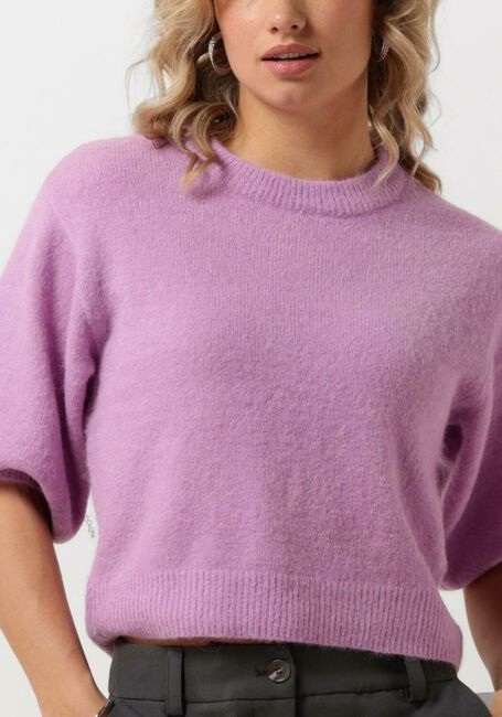 Paarse MSCH COPENHAGEN Trui MSCHPETRINELLE HOPE 2/4 PULLOVER - large