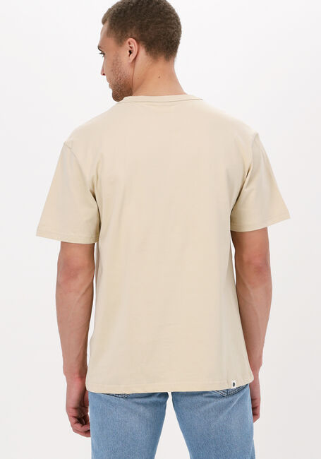 ANERKJENDT T-shirt AKKIKKI RUBBER LOGO TEE en marron - large