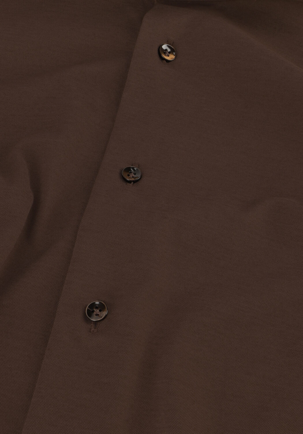 PROFUOMO Chemise classique SHIRT X-CUTAWAY JAPANESE KNITTED en marron - large