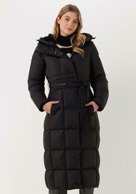 Zwarte BEAUMONT Gewatteerde jas PUFFER PARKA COAT - large
