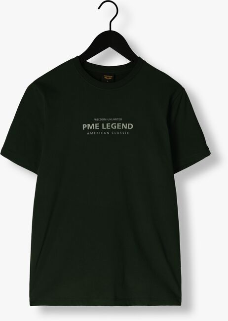 PME LEGEND T-shirt SHORT SLEEVE R-NECK COTTON ELASTANE JERSEY en vert - large