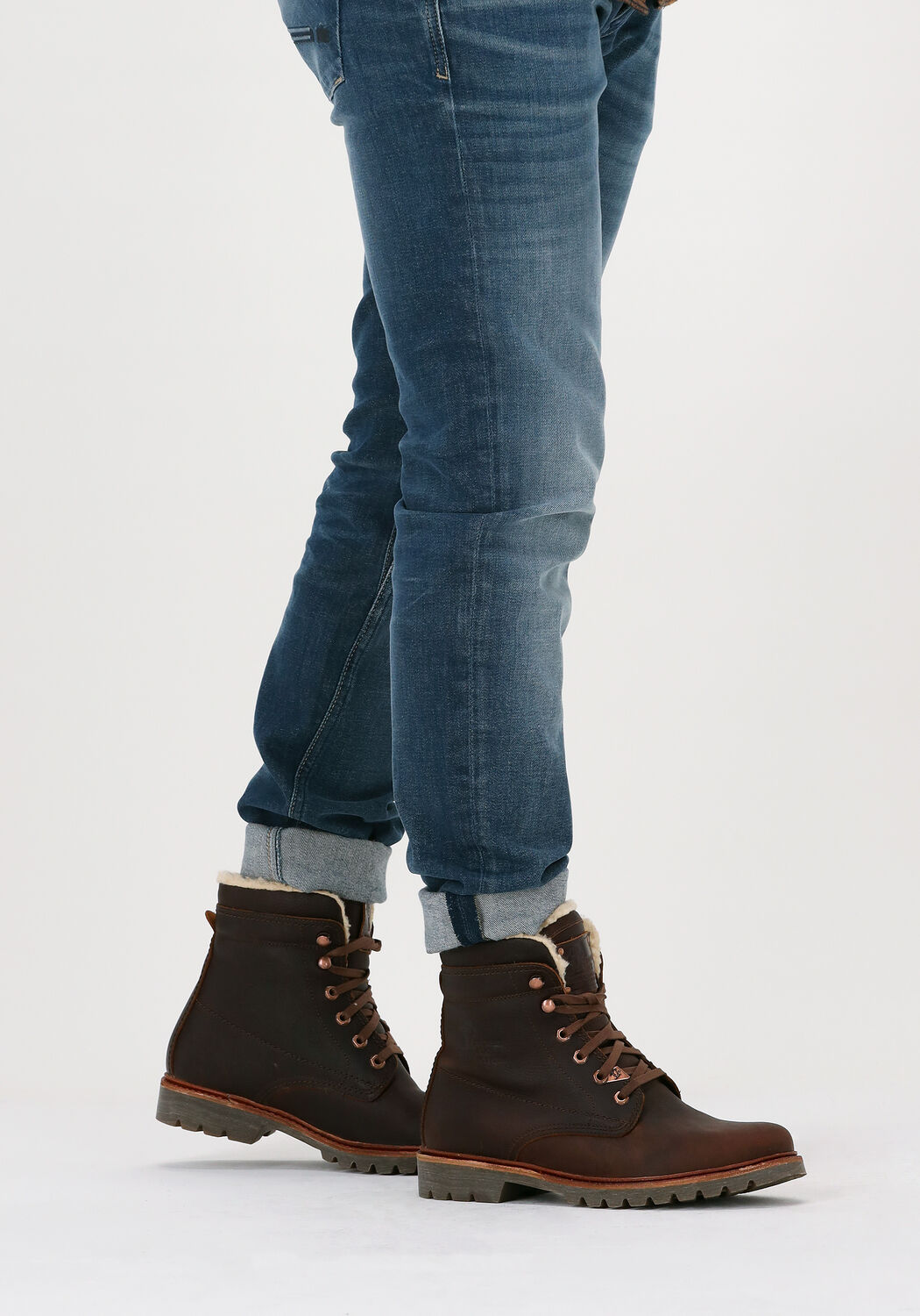 Bruine PANAMA JACK Veterboots PANAMA 03 AVIATOR C23 | Omoda