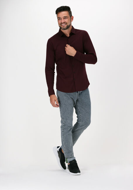 Bordeaux DESOTO Casual overhemd CASUAL KENT 1/1 Bordeaux DESOTO Casual overhemd CASUAL KENT 1/1 - large