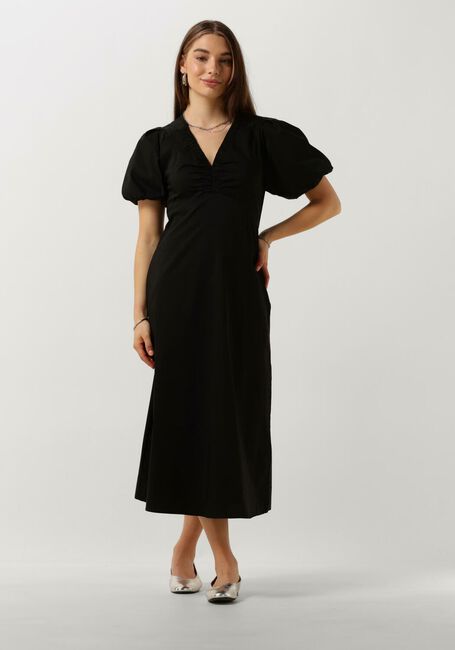 NEO NOIR Robe maxi ILLANA POPLIN DRESS en noir - large