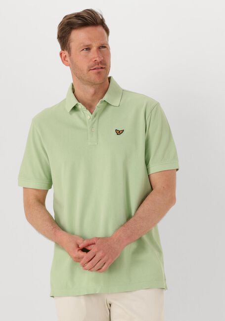 Groene PME LEGEND Polo PIQUE GARMENT DYE - large