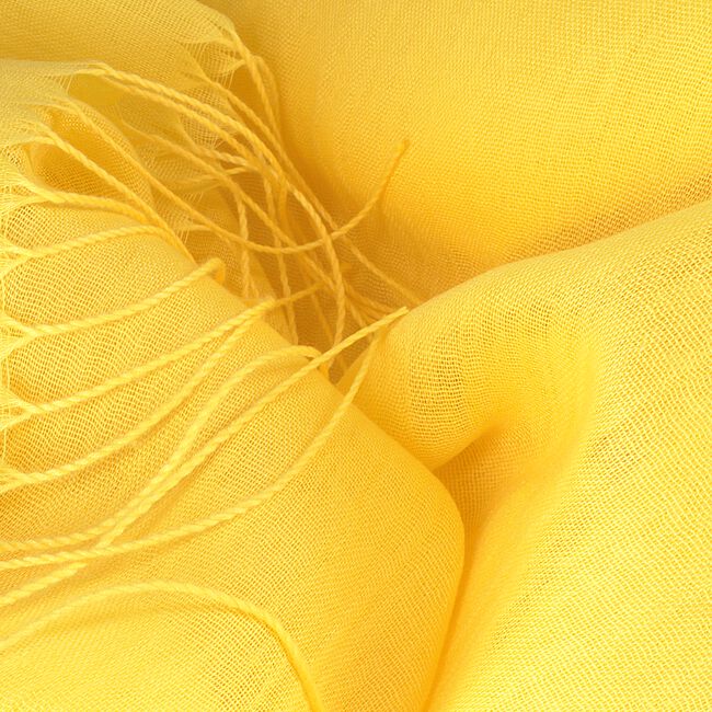 ROMANO SHAWLS AMSTERDAM Foulard PASH PLAIN en jaune  - large