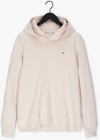 TOMMY JEANS Chandail TJM WAFFLE HOODED SNIT Crème